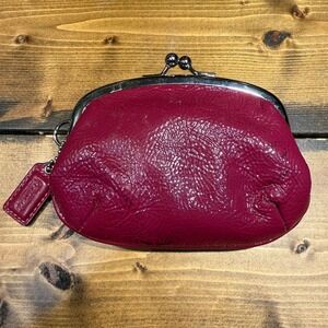 Vintage Coach Kiss-Lock Coin pouch